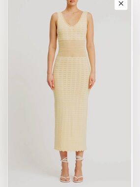 ronny kobo crochet dress Sheer this piece delivers laid Ronny Kobo - Soth Dress